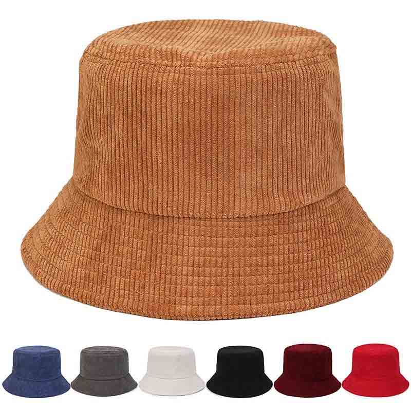 Mũ thùng Corduroy